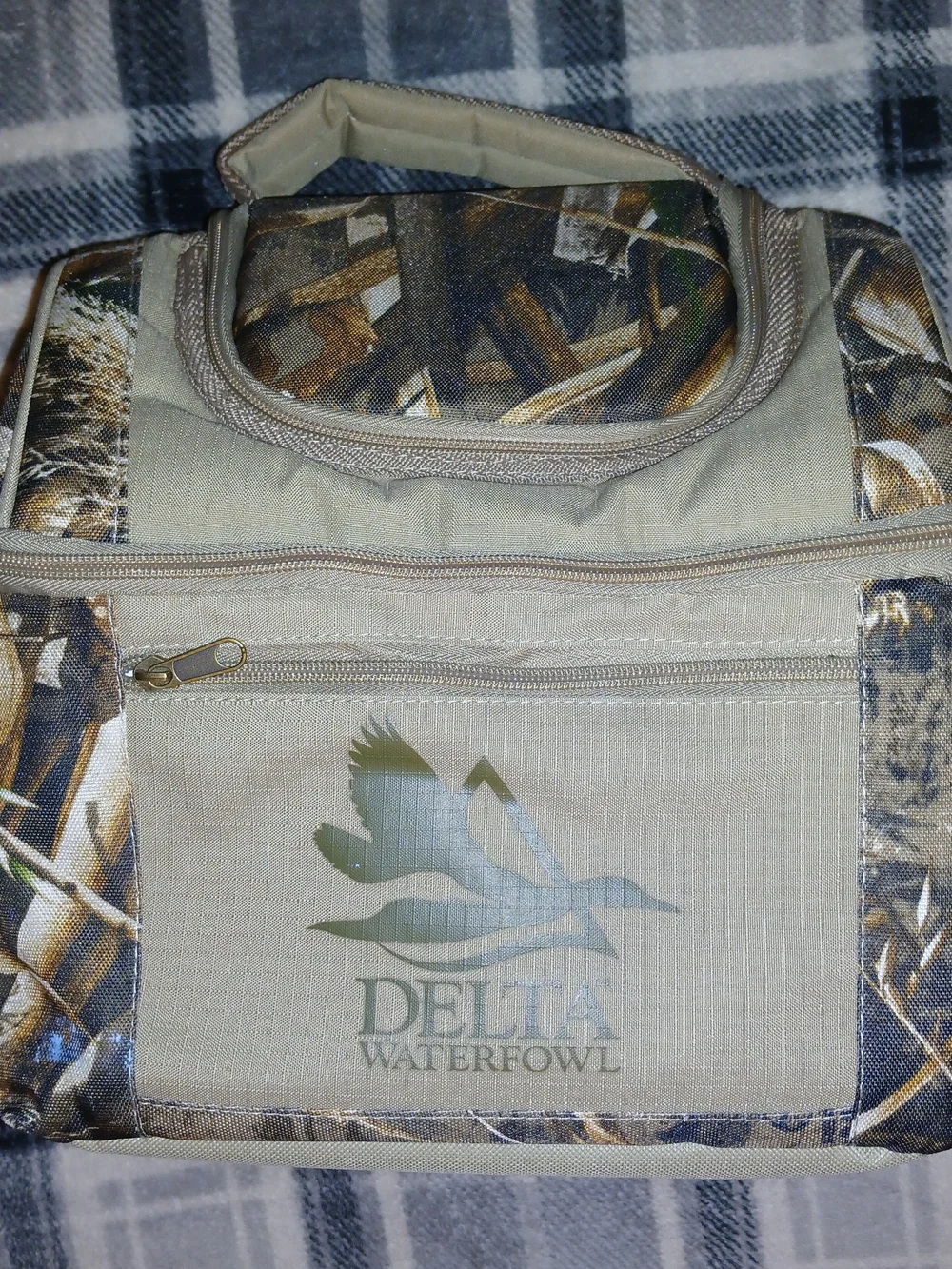 Tan Camouflage Cooler Bag